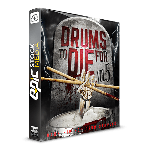 Drums to Die For Box V5 Dark Hip Hop Drum Samples