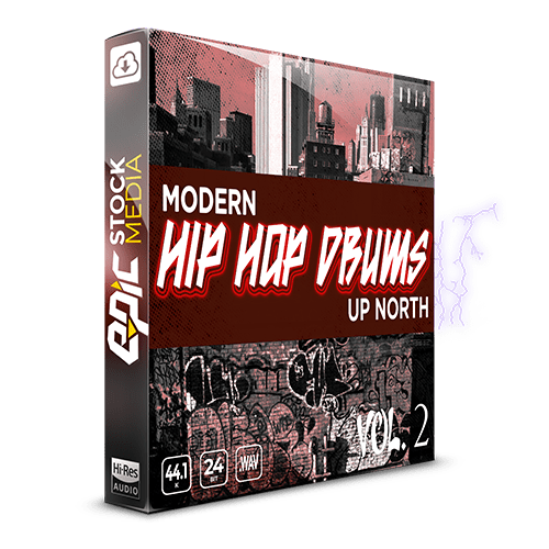 Modern Up North Hip Hop Drums Vol. 2 Sample Pack