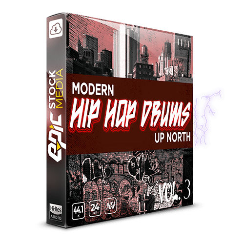 Modern Up North Hip Hop Drums Vol. 3 Sample Pack