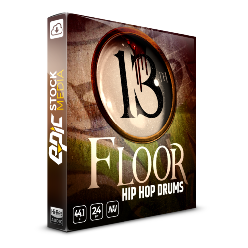 13th Floor Hip Hop Drums Vol. 1 Box Image