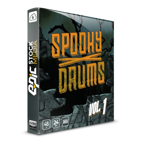 Spooky Drums Vol. 1 Box Image