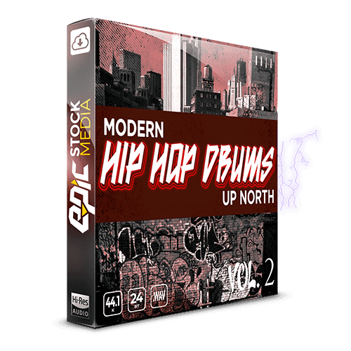 Modern Up North Hip Hop Drums Vol 2