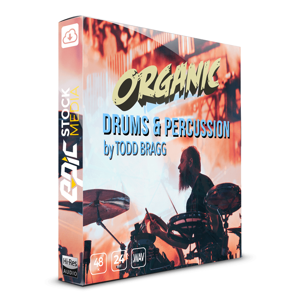 Organic Drums & Percussion by Todd Bragg