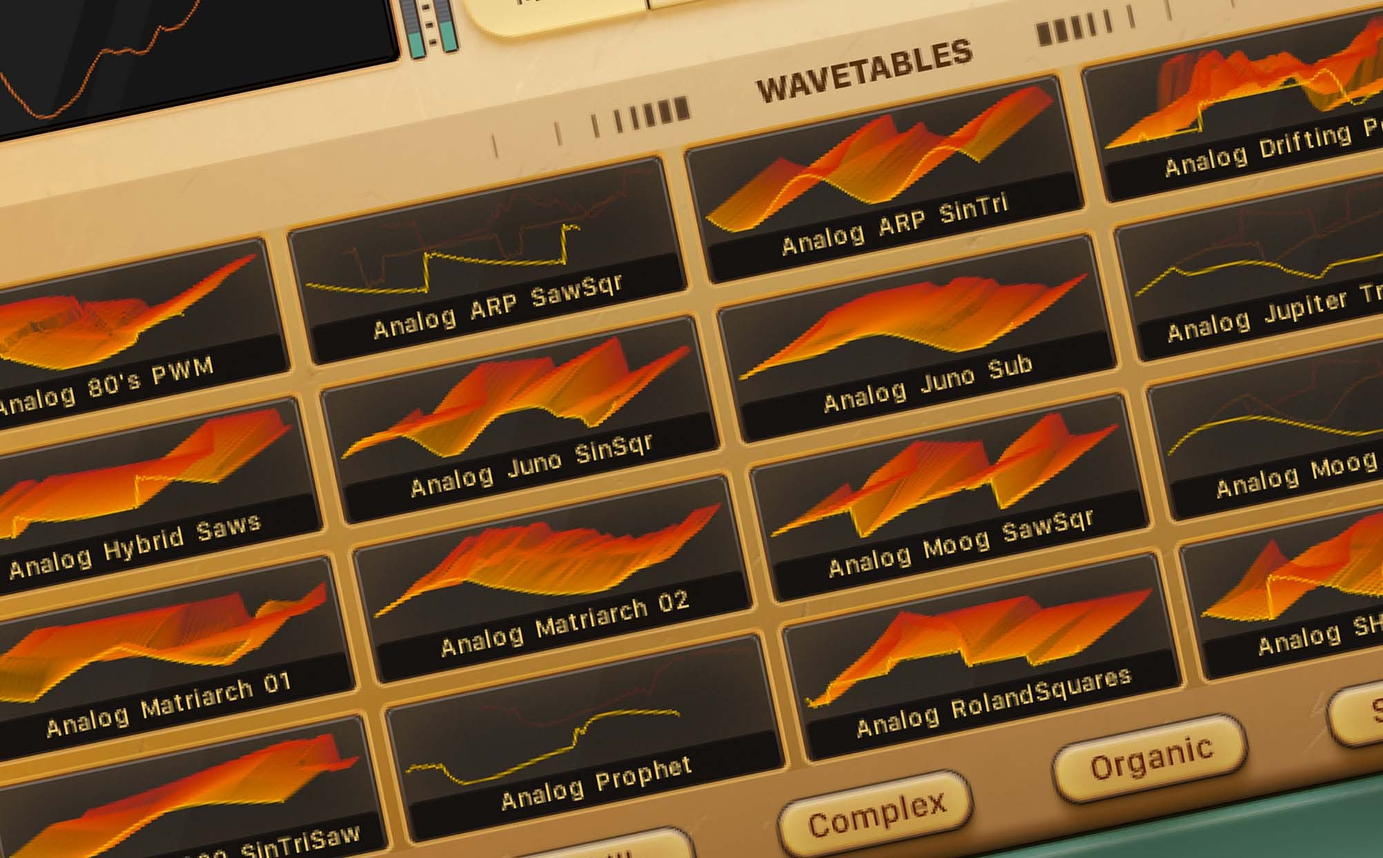 DV8 Wavetable Browser