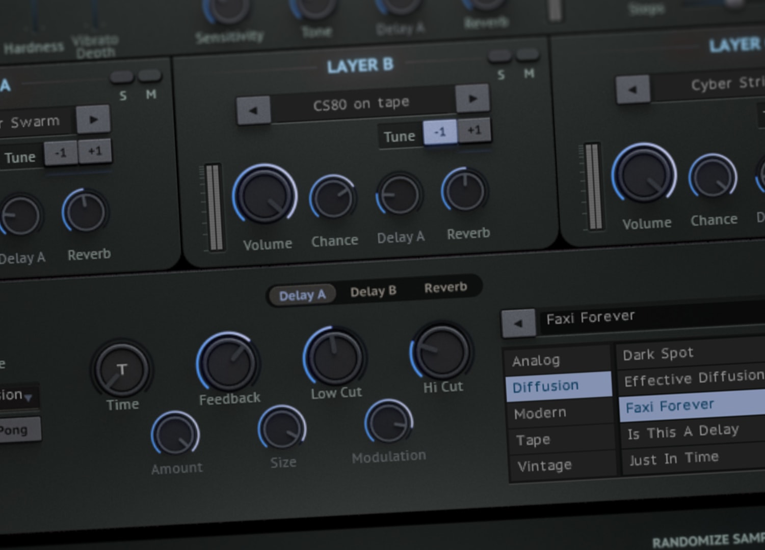 Revelation Hybrid Mallets - Layer Delay
