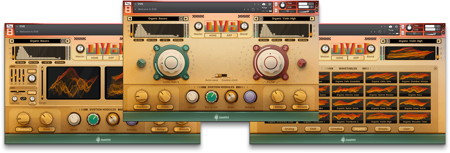 DV8 Ui 3-up Modular Synth VST