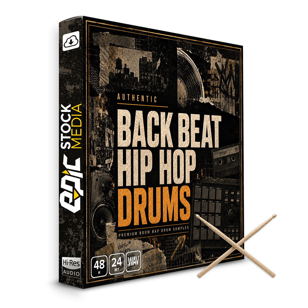 Authentic Back Beat Hip Hop Drums