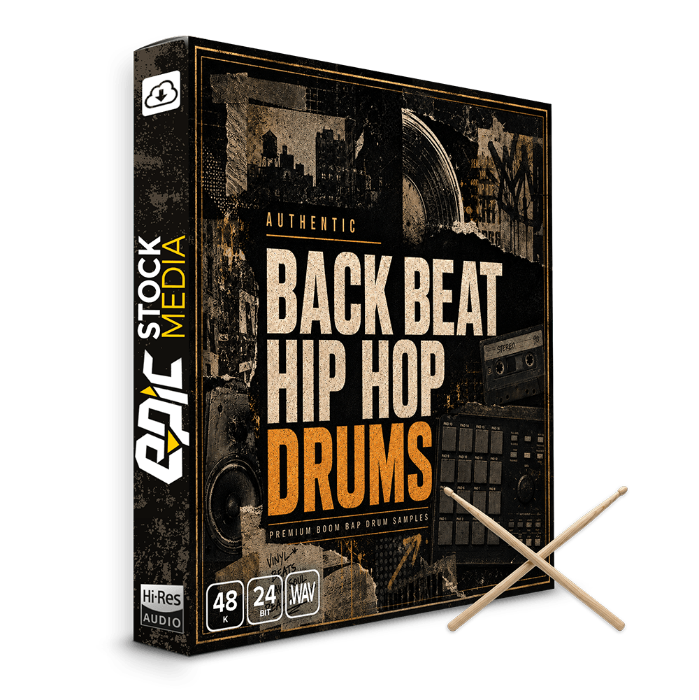 Authentic Back Beat Hip Hop Drums