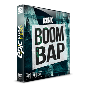 Iconic Boom Bap - old school hip hop Drum Samples power pack