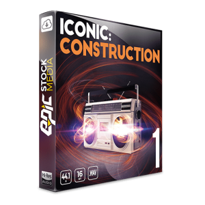 Iconic Construction Kit Vol 1 - 6 construction kits Boom Bap, Old School and Hip Hop drums