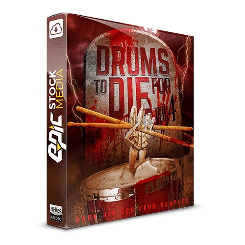 Drums to Die For Box V4 Dark Hip Hop Drum Samples