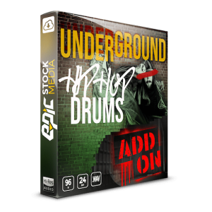 Underground Hip Hop Drums - The Add on - Sample Pack