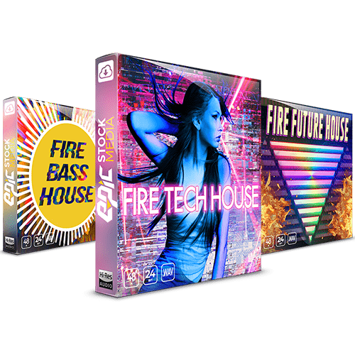 Fire House EDM Music One Shot & Loop Sample Library