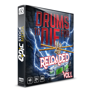 Drums To Die For Reloaded Vol. 1 Sample pack