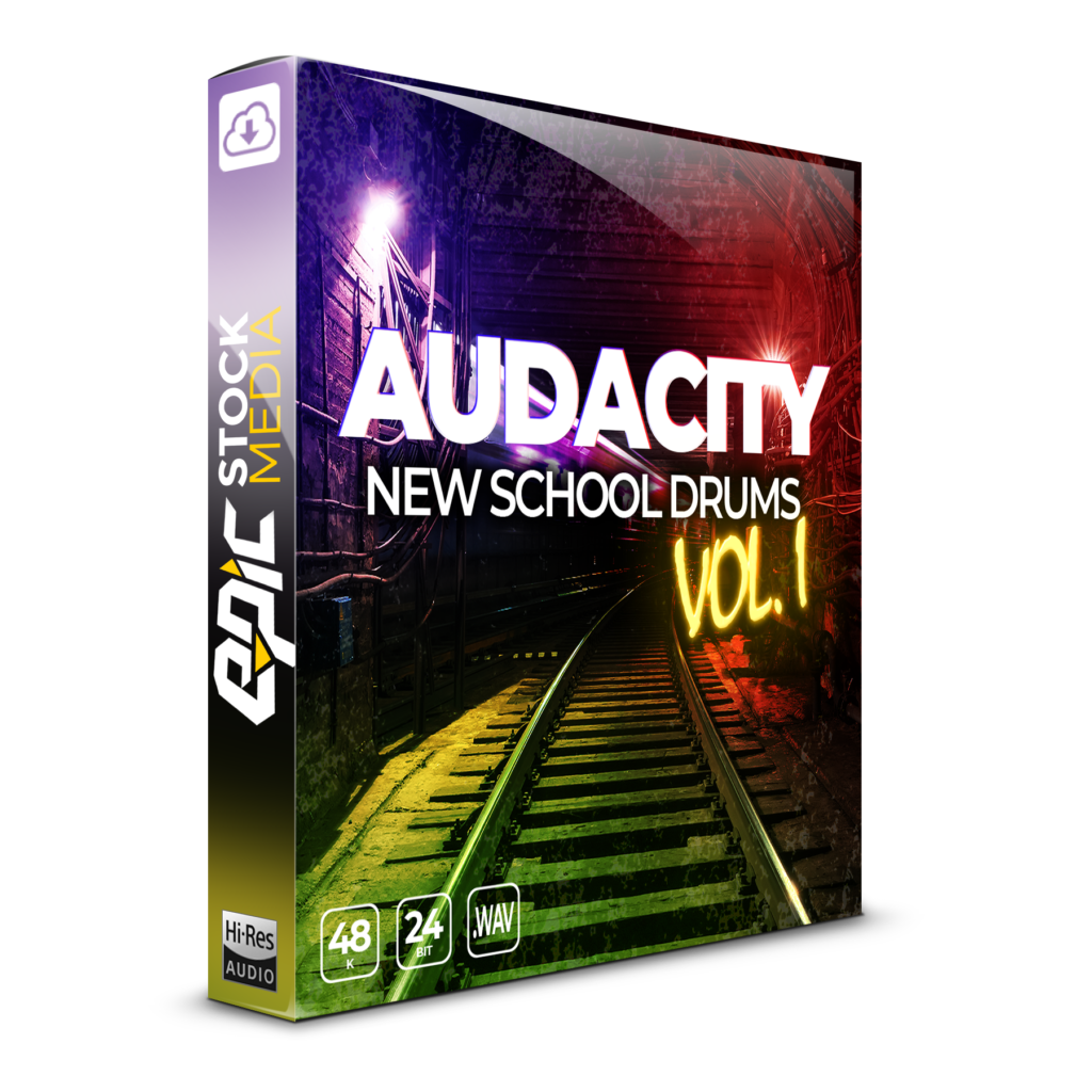 Audacity New School Drums Vol. 1 Hip Hop Drum Samples Sound Yeti