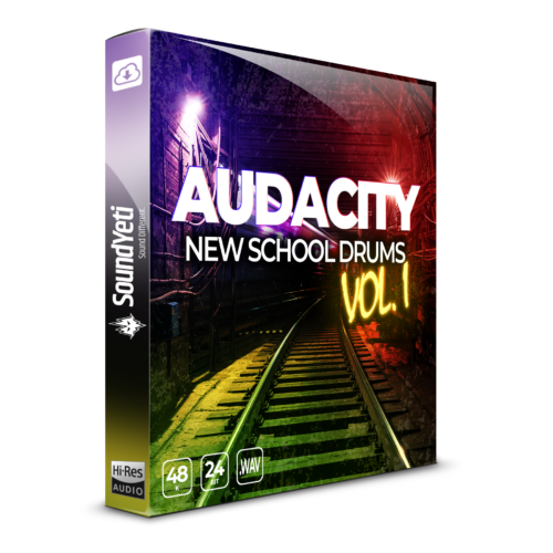 Audacity New School Drums Vol. 1