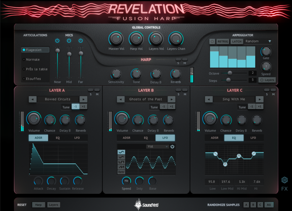 Revelation Fusion Harp - Advanced Plugin Creative Musicians