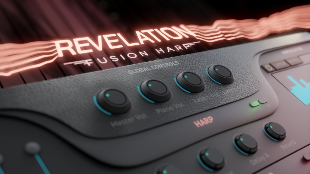 Introducing Revelation Fusion Harp – New Virtual Musical Instrument by Sound Yeti