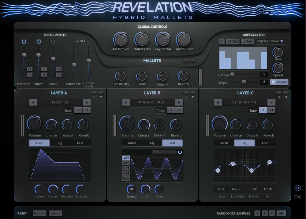 Revelation Hybrid Mallets by Sound Yeti