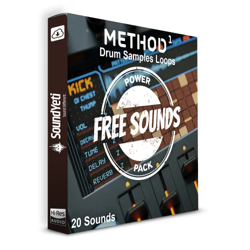 Method1 drums samples loops free sounds power pack